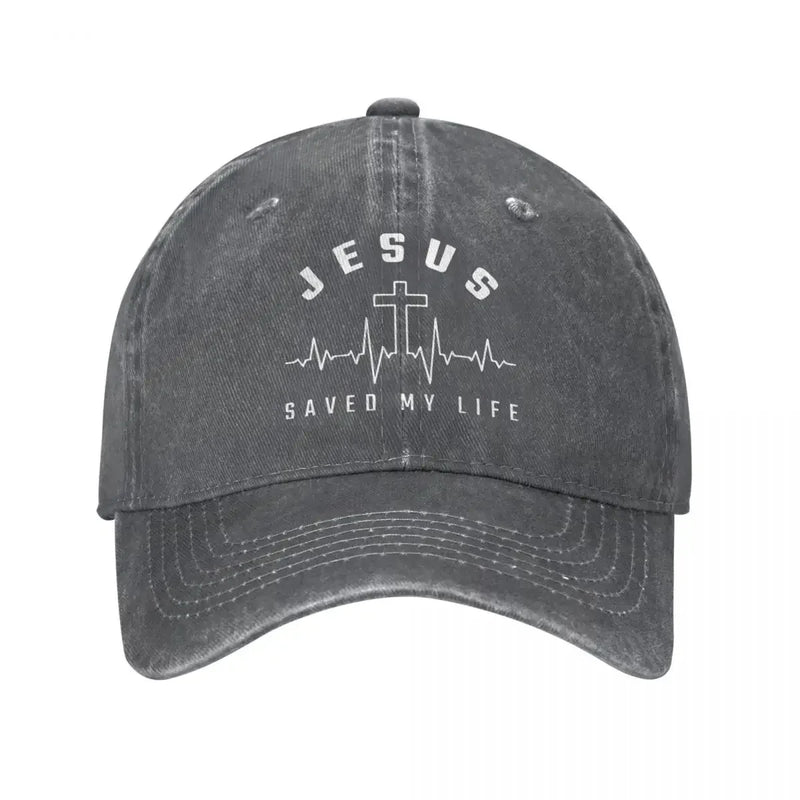 Boné Unissex Jesus Saved My Life