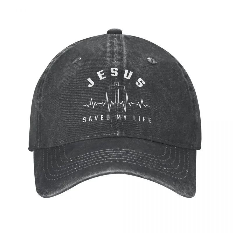 Boné Unissex Jesus Saved My Life