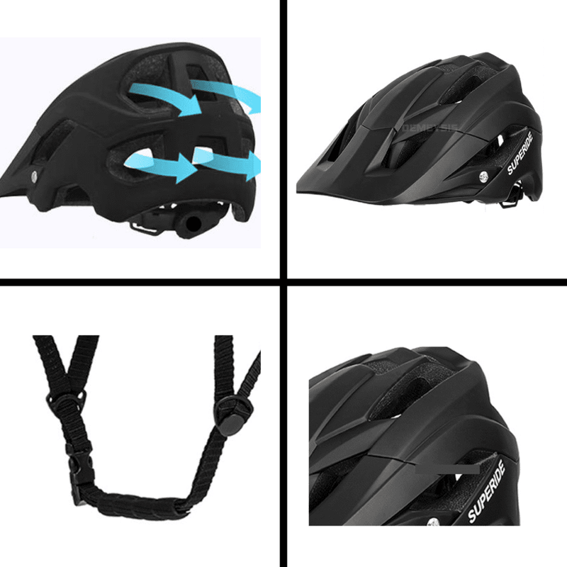 Capacete Aerodinâmico para Ciclismo