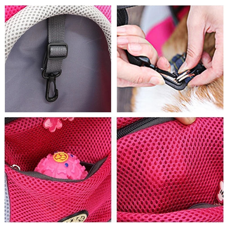 Mochila de Transporte para Pets Confortável